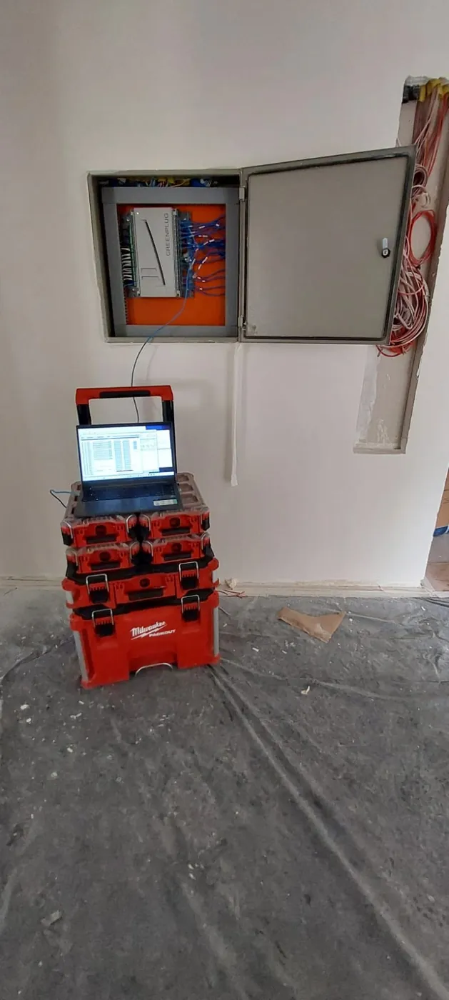 Programação do quadro de automação